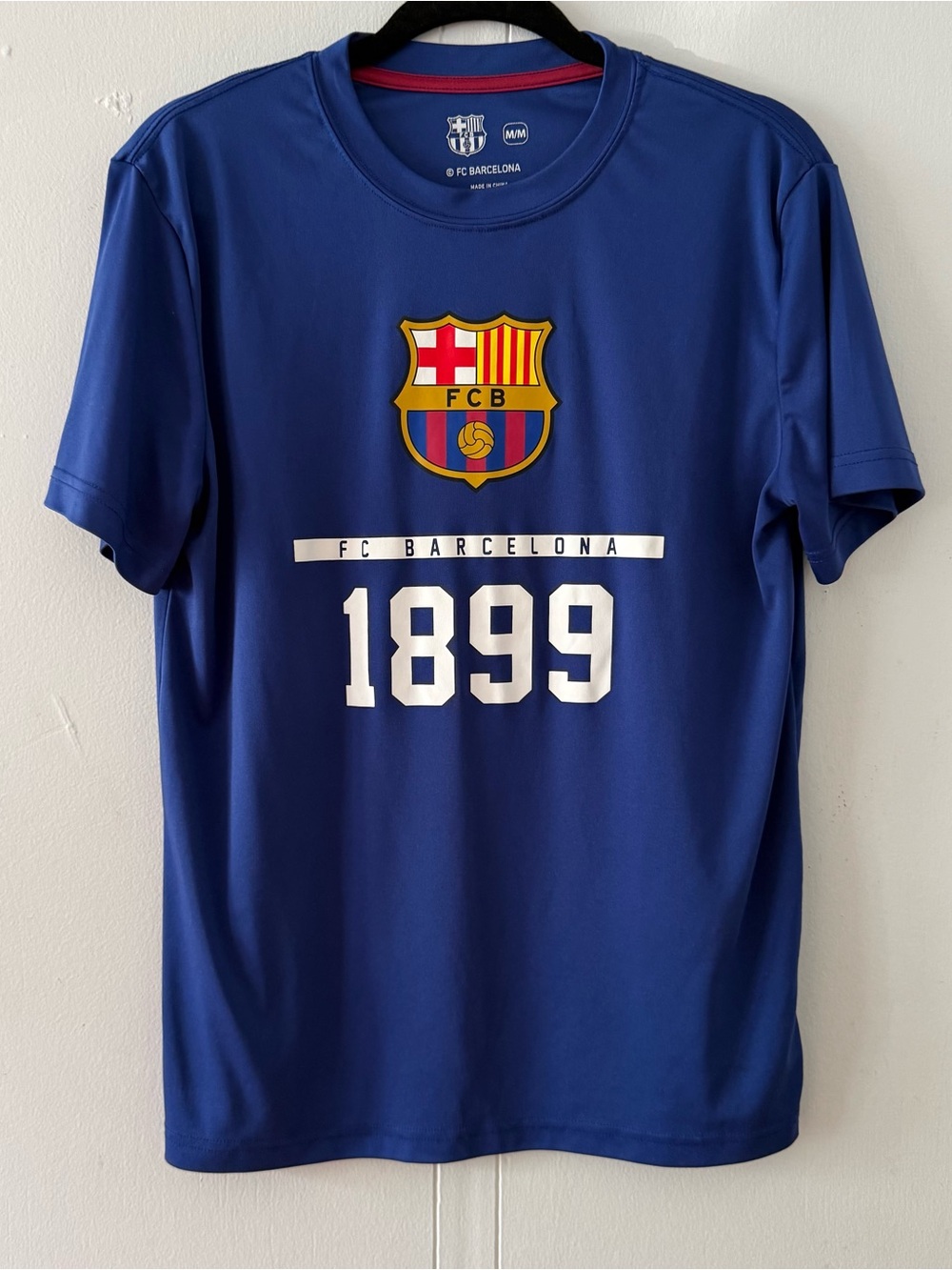 FC Barcelona 1899 Soccer Futbol Jersey Blue Medium